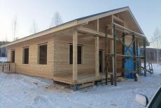 Строительство дома из бруса