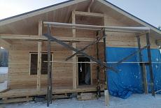 Строительство дома из бруса