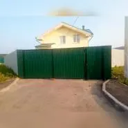 Ворота распашные из профлиста