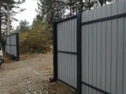 Отличие Ленточного фундамента от ямочного, при установке забора 