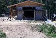 Гараж из полистерол-бетона Иркутск