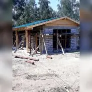 Процесс строительства гаража