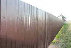 Заборы из профлиста